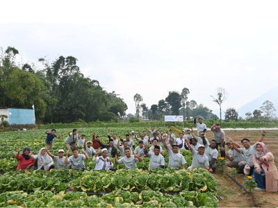 Jagongan Bersama Panah Merah di Learning Farm Panah Merah